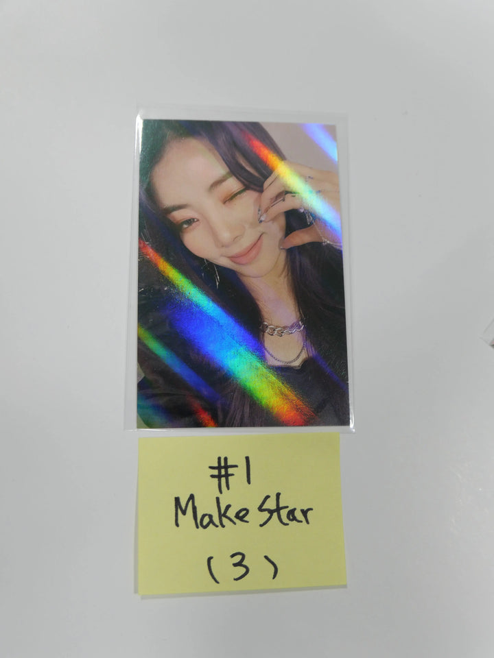 Purple Kiss Into the Violet - Makestar fansign event Hologram Photocard - HALLYUSUPERSTORE