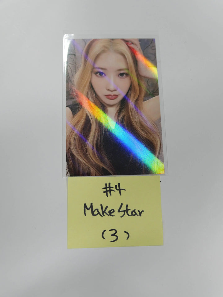 Purple Kiss Into the Violet - Makestar fansign event Hologram Photocard - HALLYUSUPERSTORE