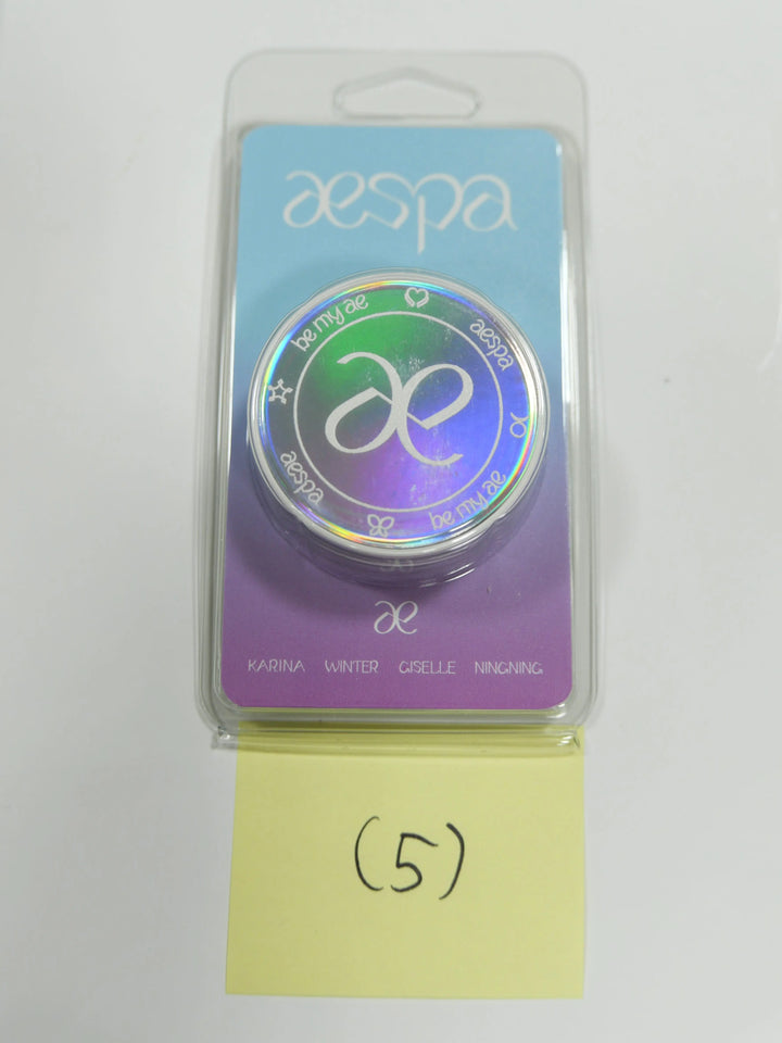 AESPA SMTOWN OFFICIAL GOODS - Grip Tok, Key Ring, Hair Pin Set - HALLYUSUPERSTORE