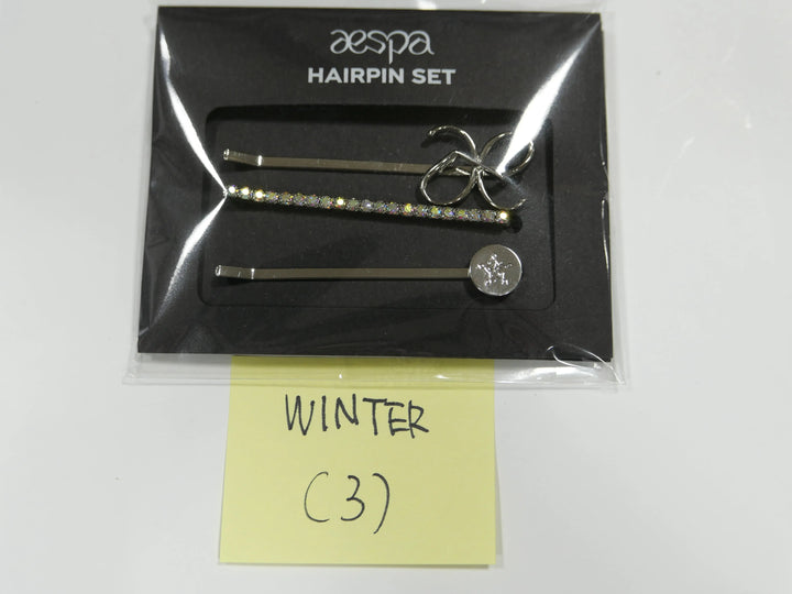 AESPA SMTOWN OFFICIAL GOODS - Grip Tok, Key Ring, Hair Pin Set - HALLYUSUPERSTORE