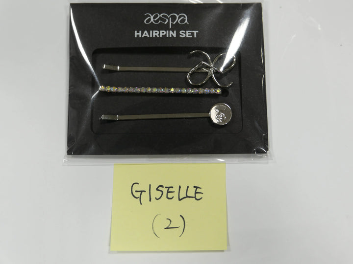 AESPA SMTOWN OFFICIAL GOODS - Grip Tok, Key Ring, Hair Pin Set - HALLYUSUPERSTORE