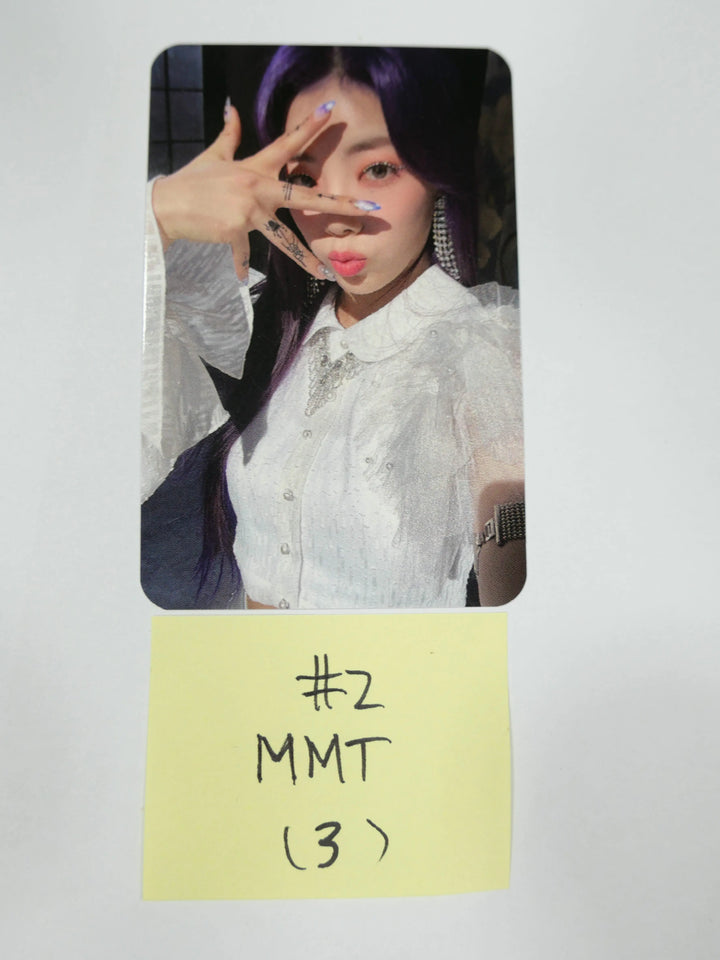 Purple Kiss Into the Violet - MMT fansign event  Photocard - HALLYUSUPERSTORE