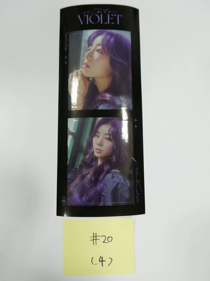Purple Kiss Into the Violet - Official Photocard (updated 3-31) - HALLYUSUPERSTORE