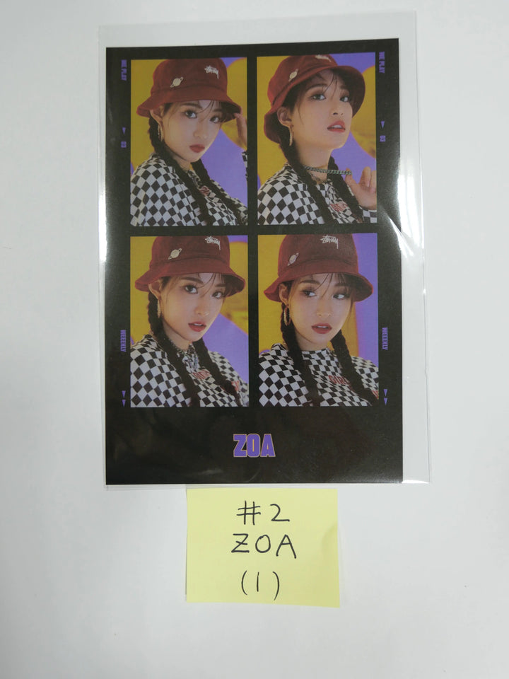 Weeekly "We Play" 3rd mini - Official Postcard (updated 3.31) - HALLYUSUPERSTORE