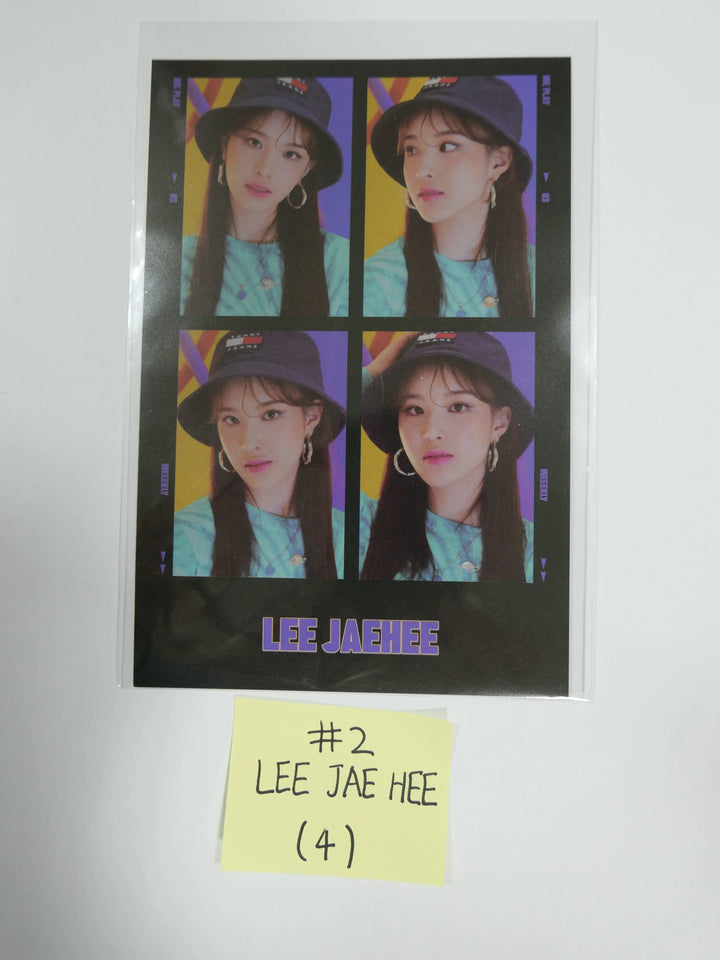 Weeekly "We Play" 3rd mini - Official Postcard (updated 3.31) - HALLYUSUPERSTORE