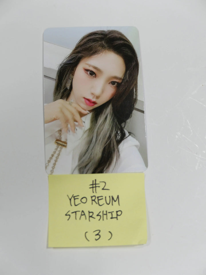 WJSN Cosmic Girls - "Unnatural" Starship  Pre-order Photocard - HALLYUSUPERSTORE