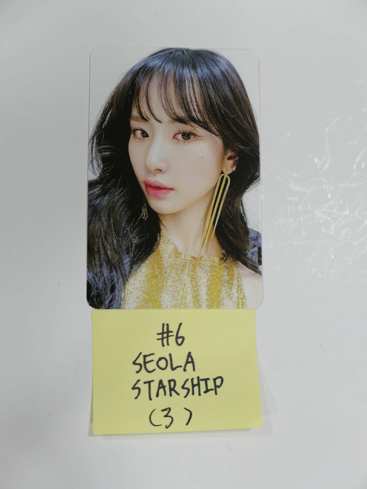 WJSN Cosmic Girls - "Unnatural" Starship  Pre-order Photocard - HALLYUSUPERSTORE