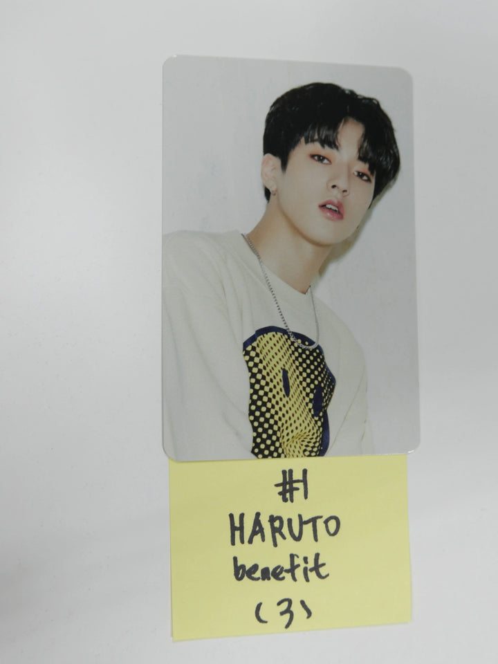 Treasure The First Step - Pre Order Photocard - Haruto - HALLYUSUPERSTORE