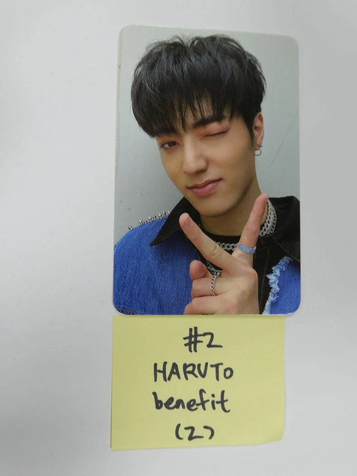 Treasure The First Step - Pre Order Photocard - Haruto - HALLYUSUPERSTORE