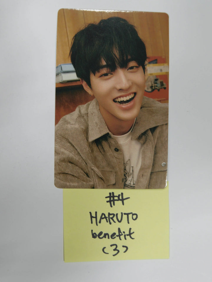 Treasure The First Step - Pre Order Photocard - Haruto - HALLYUSUPERSTORE
