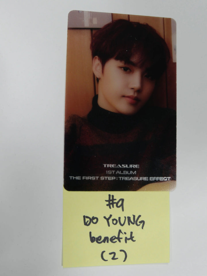 Treasure The First Step - Pre Order Photocard - Do Young - HALLYUSUPERSTORE