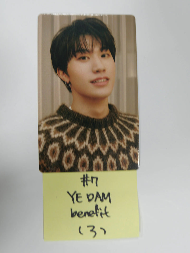 Treasure The First Step - Pre Order Photocard - Yedam - HALLYUSUPERSTORE