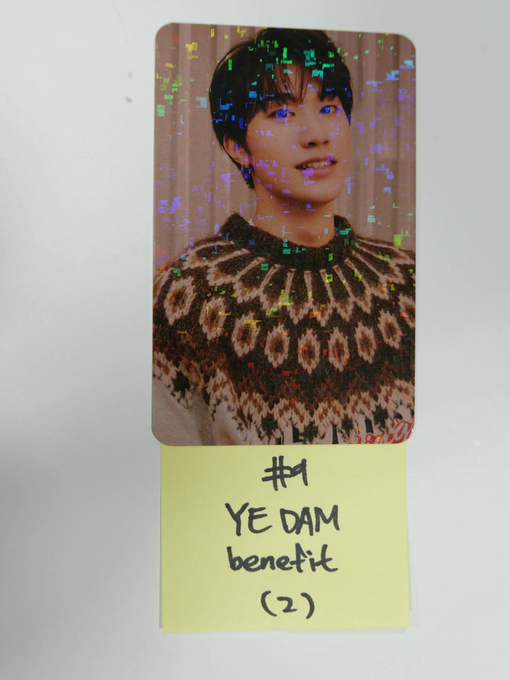 Treasure The First Step - Pre Order Photocard - Yedam - HALLYUSUPERSTORE