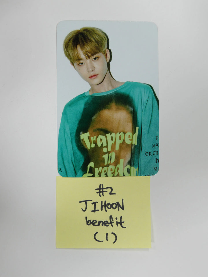 Treasure The First Step - Pre Order Photocard - Jihoon - HALLYUSUPERSTORE