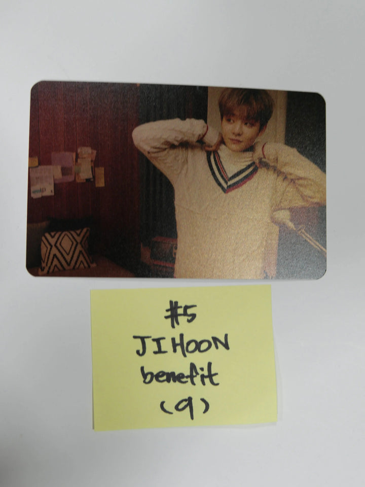 Treasure The First Step - Pre Order Photocard - Jihoon - HALLYUSUPERSTORE