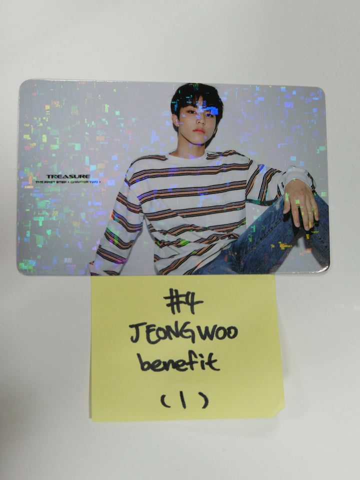 Treasure The First Step - Pre Order Photocard - Jeongwoo - HALLYUSUPERSTORE