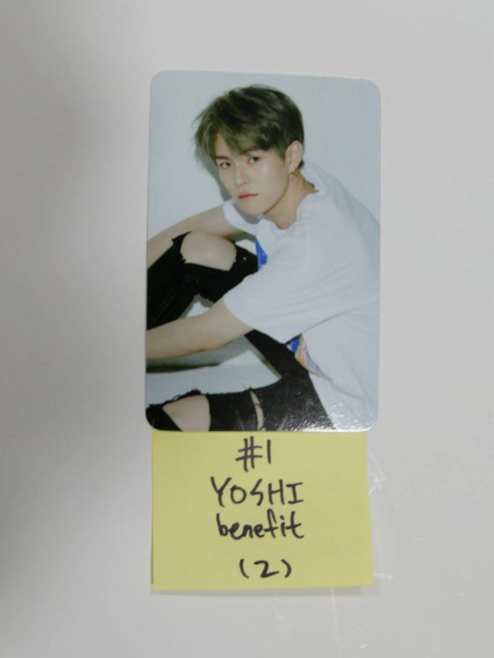 Treasure The First Step - Pre Order Photocard - Yoshi - HALLYUSUPERSTORE