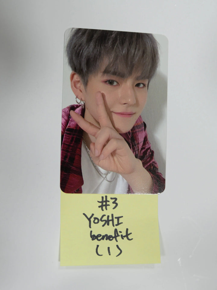 Treasure The First Step - Pre Order Photocard - Yoshi - HALLYUSUPERSTORE