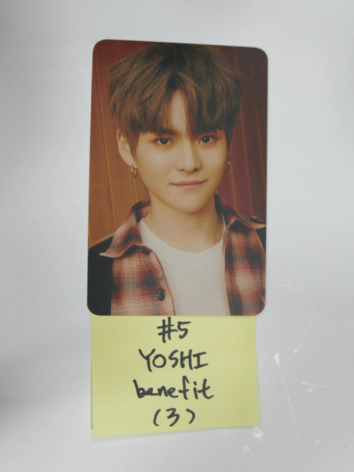 Treasure The First Step - Pre Order Photocard - Yoshi - HALLYUSUPERSTORE