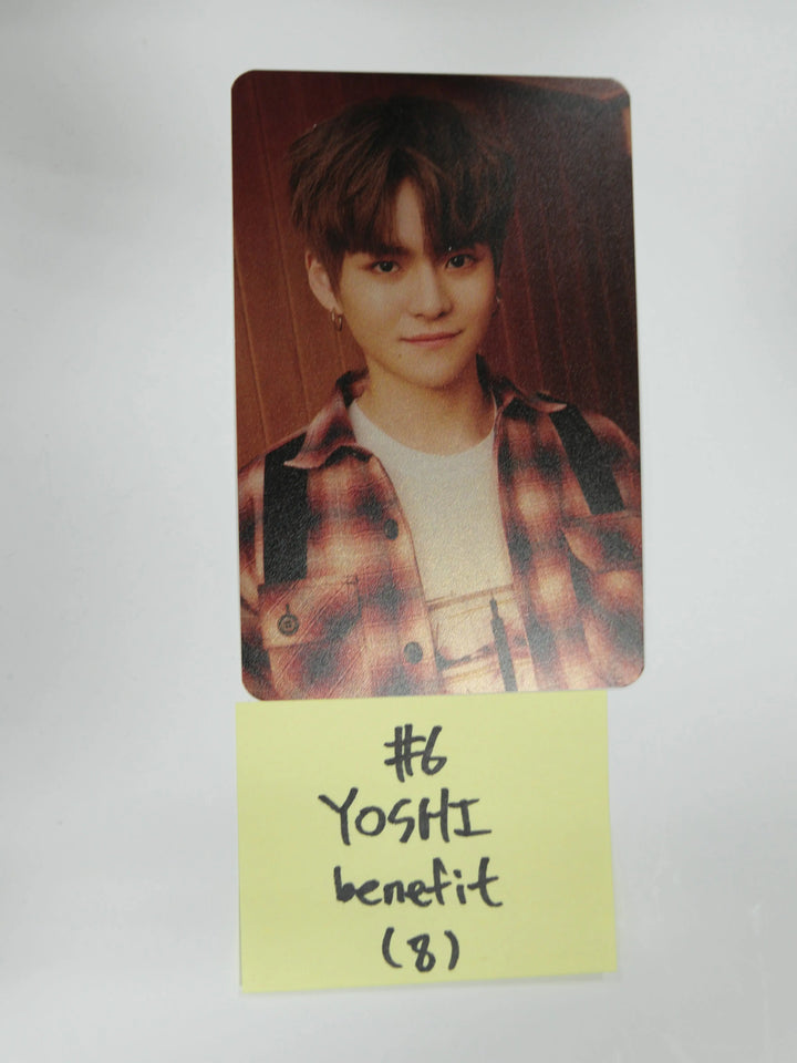 Treasure The First Step - Pre Order Photocard - Yoshi - HALLYUSUPERSTORE