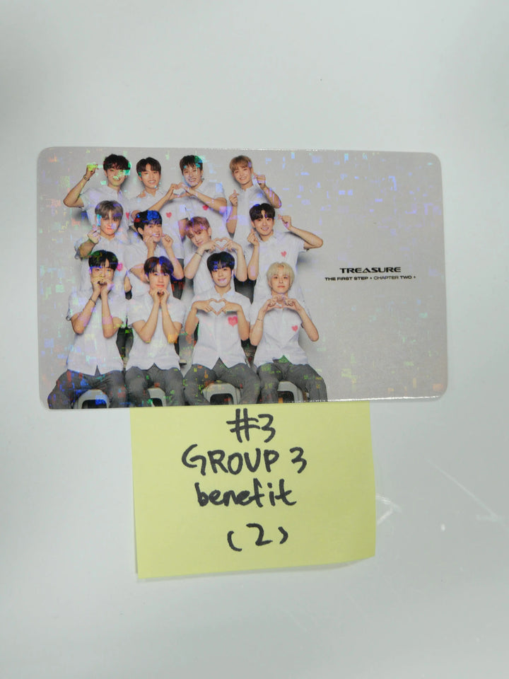 Treasure The First Step - Pre Order Photocard - Group - HALLYUSUPERSTORE