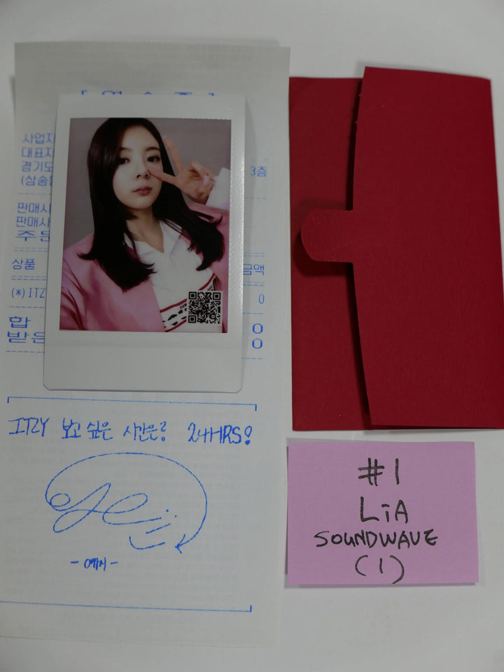 ITZY - Sound Wave - Gotcha Photocard, Voice Polaroid, Mini Poster - HALLYUSUPERSTORE