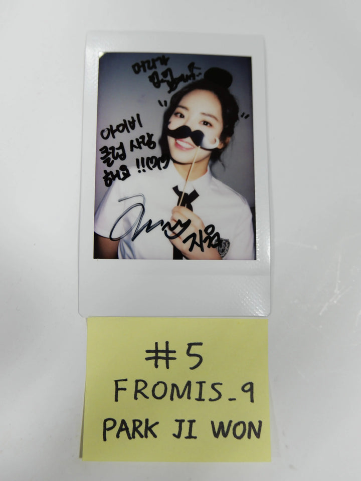 Girl Group Member's Hand Autographed Polaroid - HALLYUSUPERSTORE