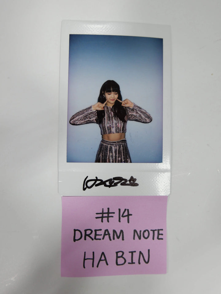 Girl Group Member's Hand Autographed Polaroid - HALLYUSUPERSTORE