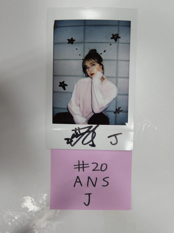Girl Group Member's Hand Autographed Polaroid - HALLYUSUPERSTORE