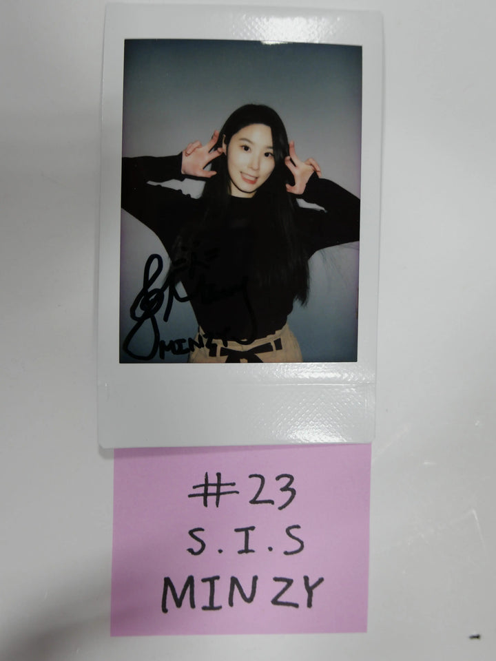 Girl Group Member's Hand Autographed Polaroid - HALLYUSUPERSTORE