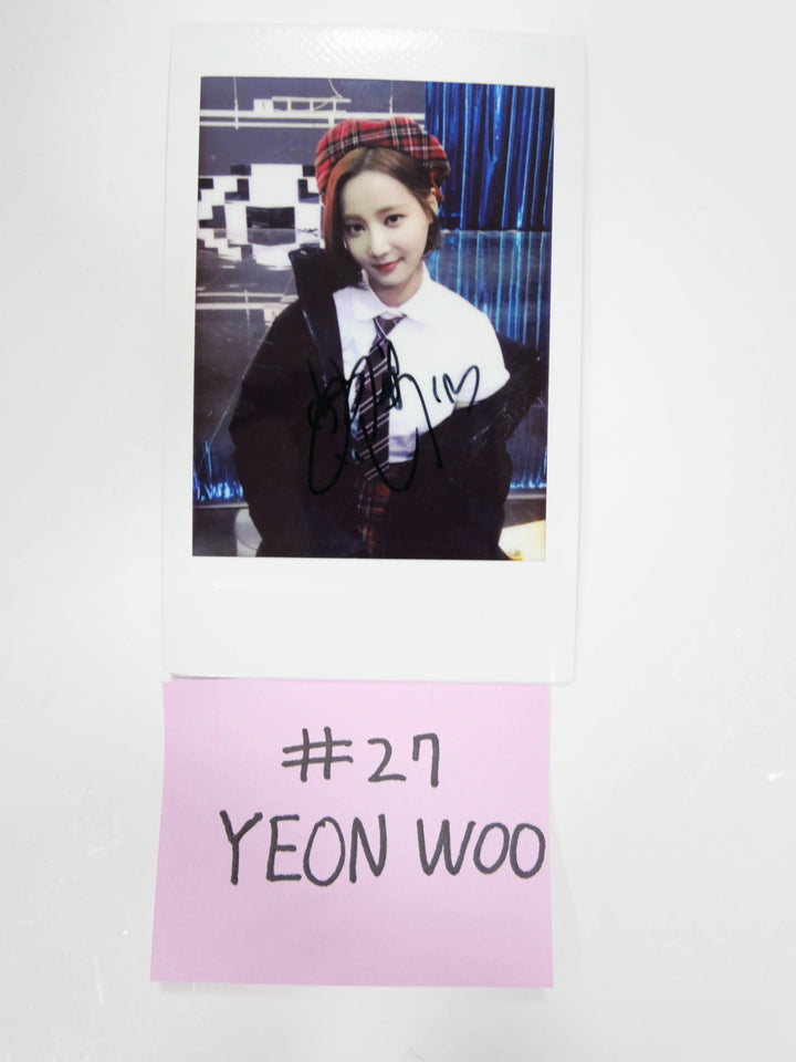 Girl Group Member's Hand Autographed Polaroid - HALLYUSUPERSTORE