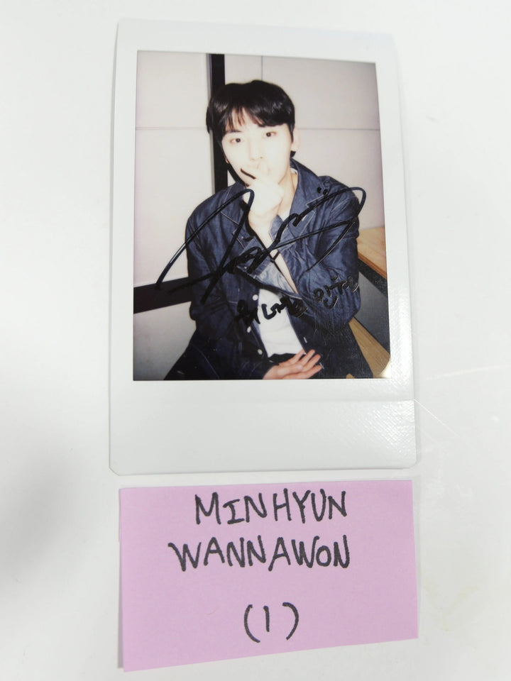 Girl Group Member's Hand Autographed Polaroid - HALLYUSUPERSTORE