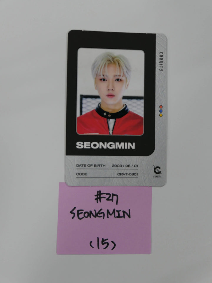 Cravity 'HIDEOUT : BE OUR VOICE' - Official Photocard - HALLYUSUPERSTORE