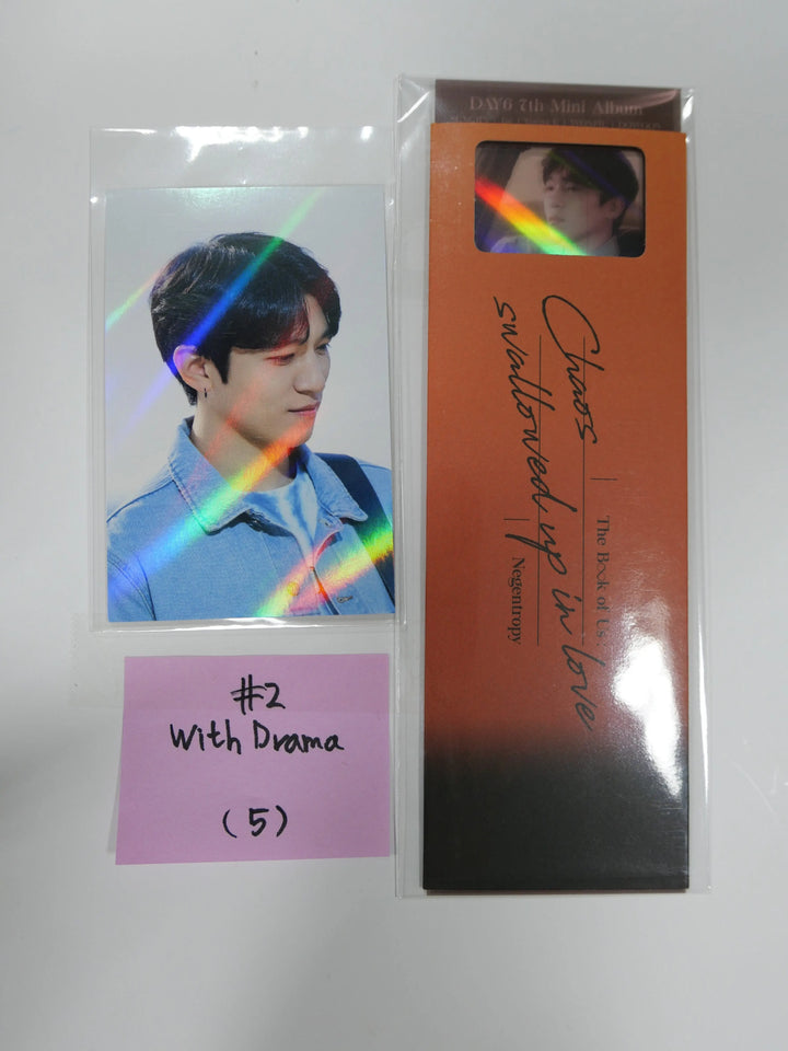 Day6 'The Book of Us : Negentropy' - Withdrama Preorder Benefit Hologram Photocard - HALLYUSUPERSTORE