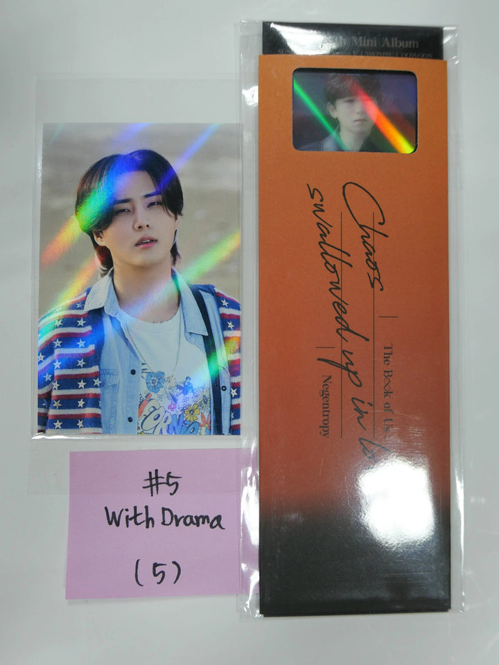 Day6 'The Book of Us : Negentropy' - Withdrama Preorder Benefit Hologram Photocard - HALLYUSUPERSTORE