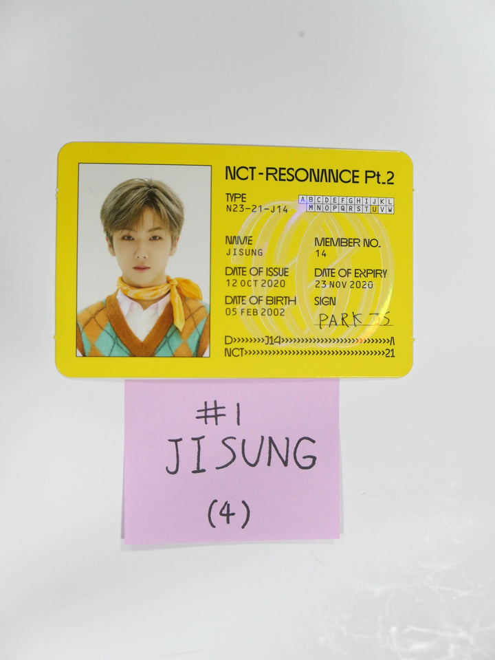 NCT U RESONANCE PT 1-2 Official Photocard - HALLYUSUPERSTORE