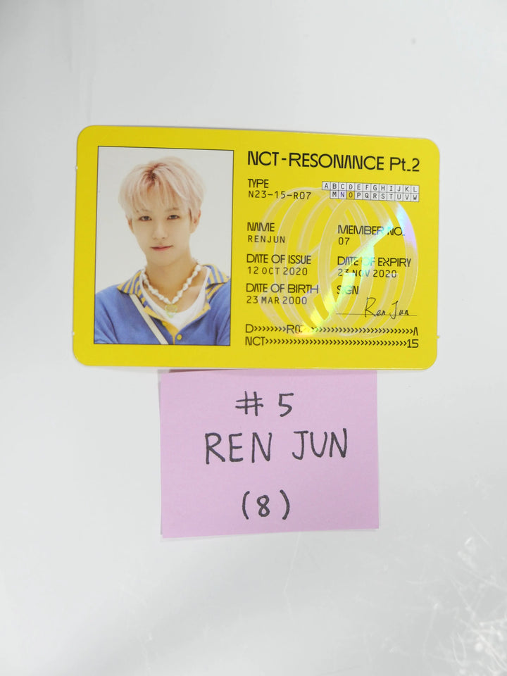 NCT U RESONANCE PT 1-2 Official Photocard - HALLYUSUPERSTORE