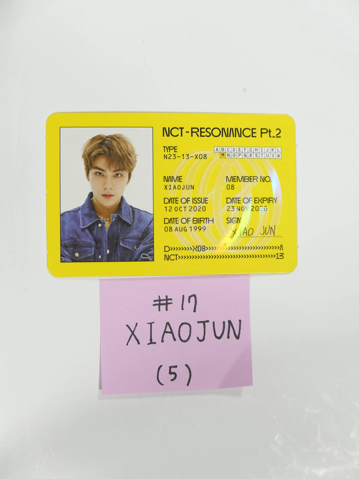 NCT U RESONANCE PT 1-2 Official Photocard - HALLYUSUPERSTORE