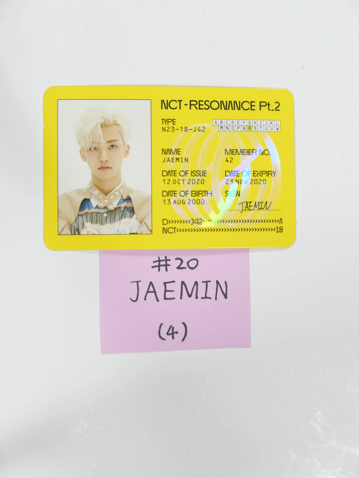 NCT U RESONANCE PT 1-2 Official Photocard - HALLYUSUPERSTORE