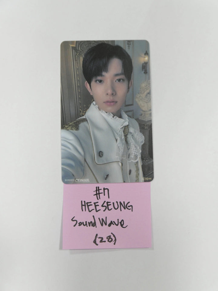 Enhypen 'Border Carnival' - Lucky Draw Photo Card (Sound-Wave) - HALLYUSUPERSTORE
