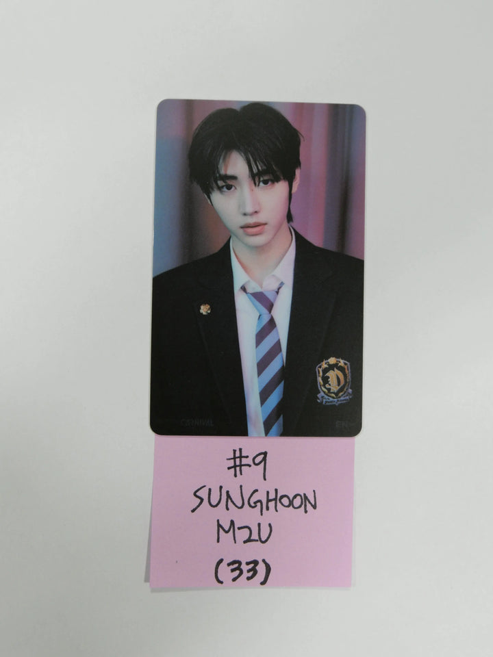 Enhypen 'Border Carnival' - Lucky Draw Photo Card (M2U) - HALLYUSUPERSTORE
