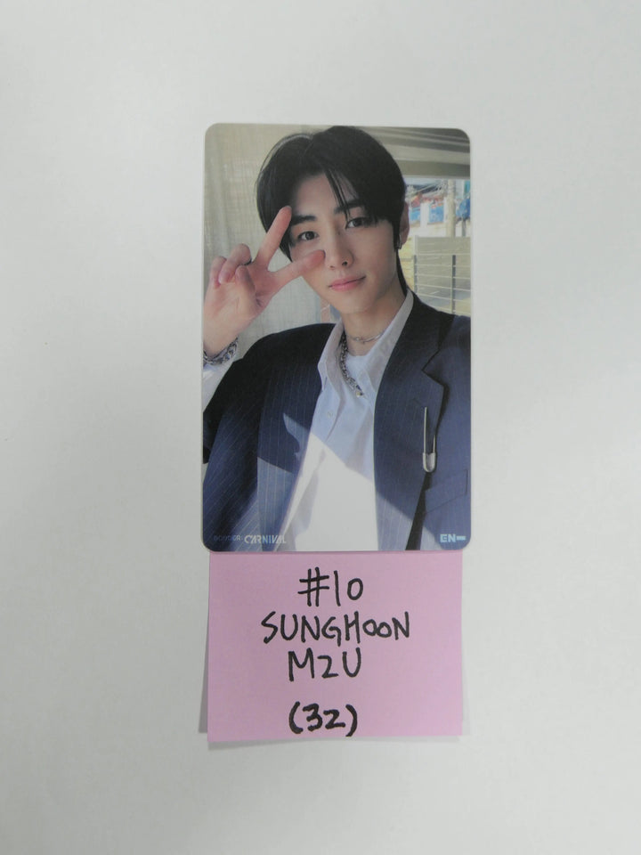 Enhypen 'Border Carnival' - Lucky Draw Photo Card (M2U) - HALLYUSUPERSTORE