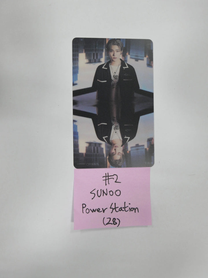 Enhypen 'Border Carnival' - Lucky Draw Photo Card (Powerstation) - HALLYUSUPERSTORE