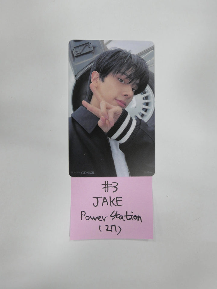 Enhypen 'Border Carnival' - Lucky Draw Photo Card (Powerstation) - HALLYUSUPERSTORE