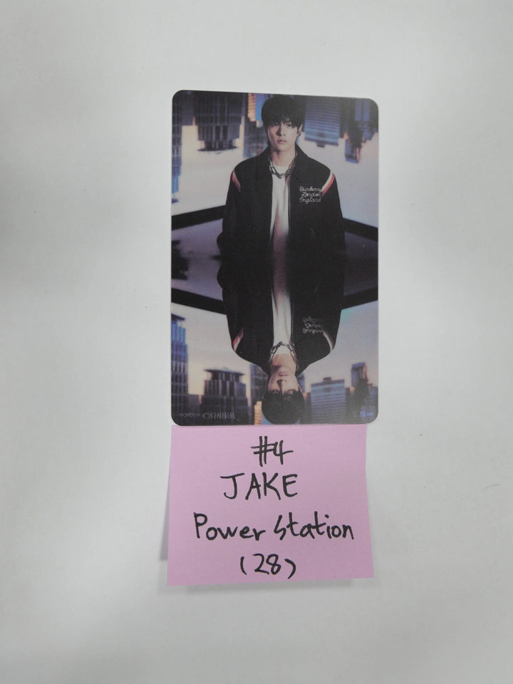 Enhypen 'Border Carnival' - Lucky Draw Photo Card (Powerstation) - HALLYUSUPERSTORE