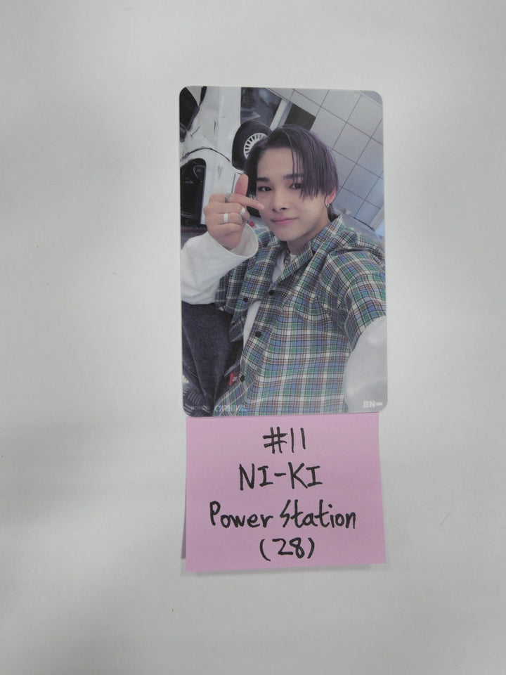 Enhypen 'Border Carnival' - Lucky Draw Photo Card (Powerstation) - HALLYUSUPERSTORE