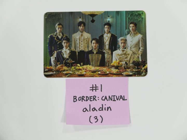 Enhypen 'Border Carnival' - Aladin Pre-order Hologram Photo Card - HALLYUSUPERSTORE
