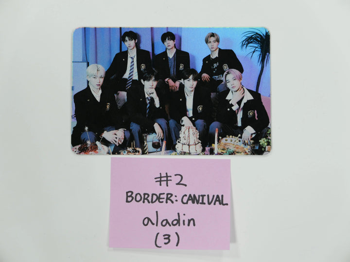 Enhypen 'Border Carnival' - Aladin Pre-order Hologram Photo Card - HALLYUSUPERSTORE