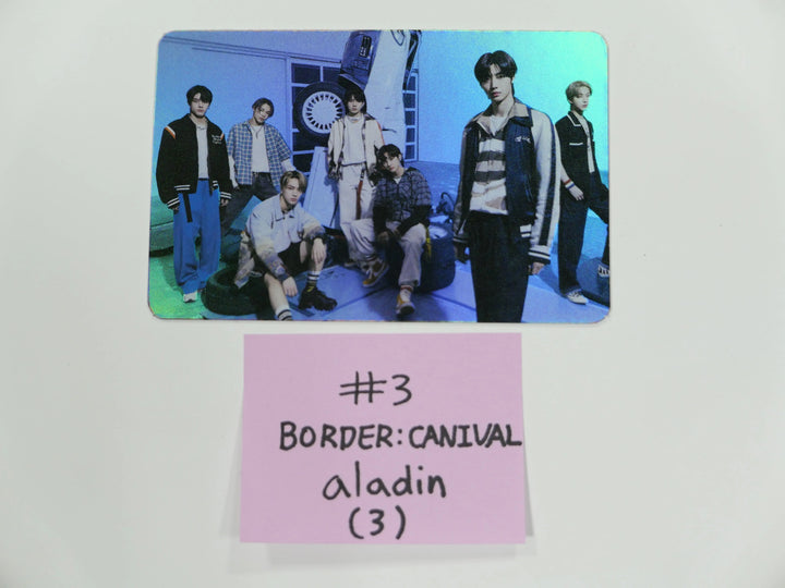 Enhypen 'Border Carnival' - Aladin Pre-order Hologram Photo Card - HALLYUSUPERSTORE