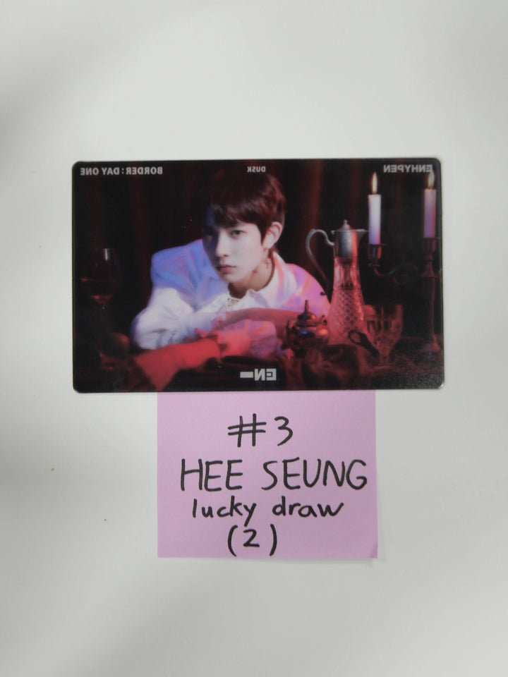 Enhypen 1st Mini Album Border Day One Official Photocard - HALLYUSUPERSTORE